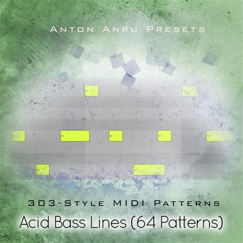 The eight variations of a <strong>pattern</strong> are still accessible on the UI faceplate. . 303 patterns midi